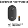 Мишка Logitech Pebble Mouse 2 M350 Graphite (910-007015): Кількість кнопок 4