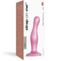 Фаллоимитатор Strap-On-Me Dildo Plug Curvy M Rose Dragee Metallic: Наличие вибрации Нет