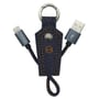 Кабель Mcdodo USB Cable to Lightning Premium з Keychain 15cm Blue (CA-0740)