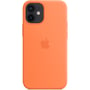 Чохол для iPhone Apple Silicone Case with MagSafe Kumquat (MHKN3) for iPhone 12 mini: Матеріали силікон