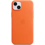 Чехол для iPhone Apple Leather Case with MagSafe Orange (MPPF3) for iPhone 14 Plus: Тип чехла накладка на заднюю часть