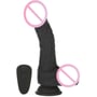 Фалоімітатор Naked ADDICTION Noir 8.6" Silicone Rotating & Thrusting Vibrating Dildo with Remote