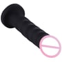 Силиконовый фаллоимитатор для секс-машин Hismith 7.1″ Anal Dildo Black: Тип Классические дилдо