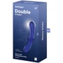 Скляний дилдо Satisfyer Double Crystal (light blue): Призначення Вагинальные