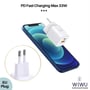 Зарядний пристрій WIWU Wall Charger USB+USB-C GaN RY-U33 PD+QC 33W White: Особливості Быстрая зарядка, Power Delivery (PD)