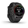 Смарт-годинник Garmin Fenix 7S Pro Sapphire Solar Carbon Grey DLC Titanium with Black Band (010-02776-11): Особливості Тактические, Гибридные, Барометр, Фонарик, Бесконтактная оплата, MP3-плеер, Водонепроницаемые, Большой экран, Металлический корпус, С сапфировым стеклом, Солнечная батарея, С большой автономностью