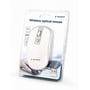 Мишка Gembird MUSW-4B-06-WS Wireless White-Silver: Тип сенсора оптический