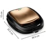 Tefal Coppertinto SW341G10: Потужність, Вт 700