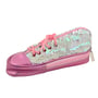 Пенал мягкий YES TP-24 ''Sneakers with sequins'' pink (532723): Материал Эко-кожа, ПВХ