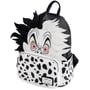 Рюкзак Loungefly Disney - Villains Cruella De Vil Spots Cosplay Mini Backpack (WDBK1534): Корпус рюкзака Мягкий