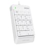 Клавіатура A4Tech K13P Fstyler Numeric Keypad White (FK13P (White)): Підключення проводное