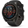 Смарт-годинник Garmin Fenix 8 AMOLED 47mm Sapphire Carbon Grey DLC with Black/Pebble Grey Silicone Band (010-02904-21)