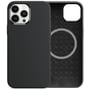 Чехол для iPhone Comma Magnetic Silicone Nature Series Black for iPhone 15