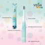 Зубная щетка Vega Kids VK-500B бирюзовая фото 6