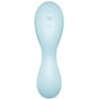 Вакуумний стимулятор із вібрацією Satisfyer Curvy Trinity 5+ (Blue): Тип і форма Вибромассажер