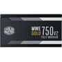 Блок живлення Cooler Master MWE Gold 750W V2 FM (MPE-7501-AFAAG-EU): Коннектори 20+4 pin/ 1x4+4pin, 1x8pin / 4 HDD / 12 SATA / 4x6+2pin