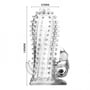Насадка-презерватив з вібрацією, BI-026205: Матеріал TPR (термопластичная гума)