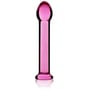 Стеклянный фаллоимитатор Love Toy Glass Romance Dildo 7" Pink: Тип Классические дилдо