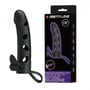 Насадка на член LYBAILE Pretty Love Penis Sleeve With Ball Strap 5.98" Black фото 7