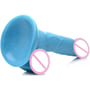 Фаллоимитатор Pop Peckers 6.5" Dildo With Balls Blue: Наличие вибрации Нет