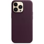 Аксесуар для iPhone Apple Leather Case with MagSafe Dark Cherry (MM1A3) for iPhone 13 Pro: Тип чохла накладка на задню частину