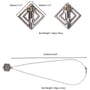 Затискачі для сосків з важкою підвіскою LOCKINK Adjustable Nipple Clamps with Heavy Pendant - Grey: Для кого Для женщин