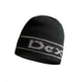 Чоловіча шапка DexShell Beanie Reflective Logo чорна водонепроникна S/M 56-58 см (DH373BLKSM)