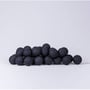 Гірлянда Cotton ball lights на 20 куль 3,8м, Black: Застосування Для будинку