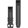 Ремінець Garmin QuickFit 22 Watch Bands Slate Grey Silicone with Black Hardware (010-12863-22): Колір серый