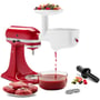 Набір з 3 насадок KitchenAid м'ясорубка, протирання, овочерізка 5KSM2FPPC (5KSMFGA, 5KSMFVSP, 5KSMVSA) фото 3