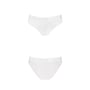 Трусики с широкой резинкой и кружевом Passion PS001 PANTIES white, size L: Материал Хлопок