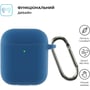 Чехол ArmorStandart Ultrathin Silicone Case With Hook Lake Blue (ARM59683) for Apple AirPods 2: Тип Чехол