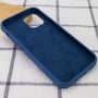 Чехол для iPhone Mobile Case Silicone Case Full Protective Blue/Navy Blue for iPhone 14: Цвет синий