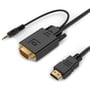 Кабель і перехідник Cablexpert HDMI - VGA+3.5 мм V 1.4 (M/M) 3 м (A-HDMI-VGA-03-10)