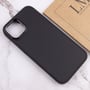 Чехол для iPhone TPU Case Bonbon Metal Style Black for iPhone 12 Pro Max: Материалы Силикон