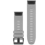 Ремінець Garmin 26mm QuickFit Powder Gray Silicone Band Band (010-12904-00): Колір серый