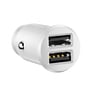 Зарядное устройство Baseus USB Car Charger 2xUSB Grain Mini 3.1A White (CCALL-ML02): Сила тока 2.4А и более