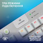 Клавиатура Logitech G915 TKL X TACTILE White (920-012737): Интерфейс подключения Bluetooth