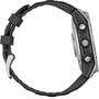 Смарт-часы Garmin Fenix E 47mm Stainless Steel with Black Silicone Band (010-03025-00): Материал корпуса нержавеющая сталь