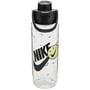 Фляга Бутылка Nike TR RENEW RECHARGE CHUG BOTTLE 24 OZ Прозрачно-черный Уни 709 мл (N.100.7637.968.24)