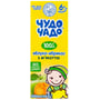 Сок Чудо-Чадо яблоко-абрикос без сахара с мякотью 200 мл (4820016254695)