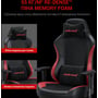 Кресло игровое Anda Seat Luna Color Size L Black/Red PVC фото 19