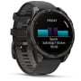 Смарт-годинник Garmin Fenix 8 AMOLED 47mm Sapphire Carbon Grey DLC with Black/Pebble Grey Silicone Band (010-02904-21) фото 9