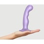 Фалоімітатор Strap-On-Me Dildo Plug P&G M Lilas Metallic: Мошонка Нет