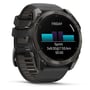 Смарт-годинник Garmin Fenix 8 AMOLED 51mm Sapphire Carbon Grey DLC with Black/Pebble Grey Silicone Band (010-02905-21) фото 12