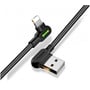 Кабель Mcdodo USB Cable to Lightning 90 Degree Data 1.8m Black