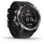 Смарт-годинник Garmin Descent Mk2 Stainless Steel with Black Band (010-02132-00 / 10): Тип гаджета Дорослі смарт годинник