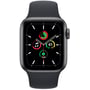 Apple Watch SE 40mm GPS+LTE Space Gray Aluminum Case with Midnight Sport Band (MKQQ3): Цвет серый (Space Gray)