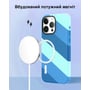 Чохол для iPhone VOKAMO Case with MagSafe Blue для iPhone 15 (NVK010809): Матеріали искусственная кожа