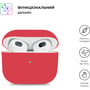 Чехол для наушников ArmorStandart Ultrathin Silicon Hibiscus (ARM60295) for Apple AirPods 3: Тип Чехол